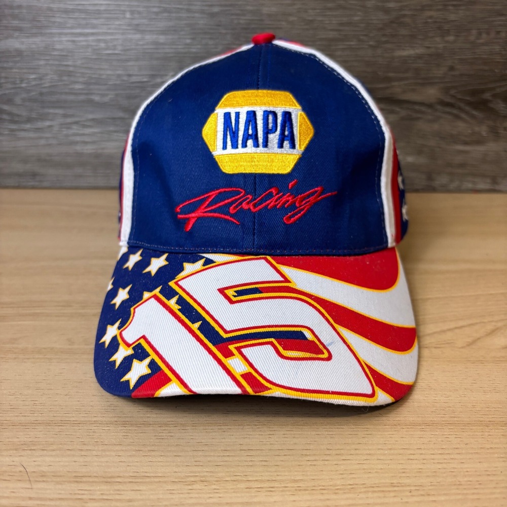 Napa Racing‎ Hat Cap Strap Back Blue Michael Waltrip Nascar